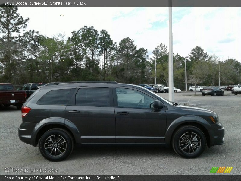 Granite Pearl / Black 2018 Dodge Journey SE