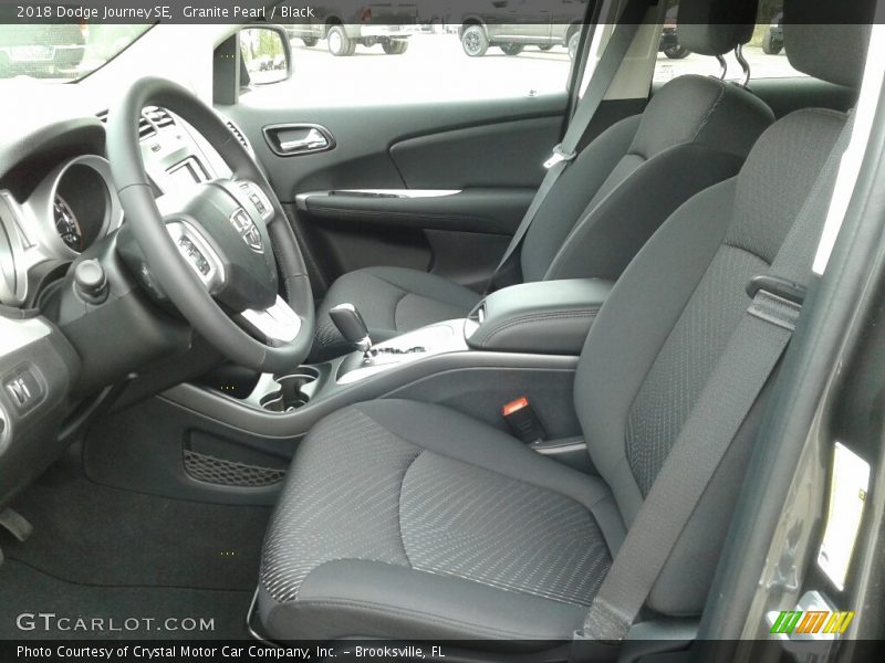 Granite Pearl / Black 2018 Dodge Journey SE