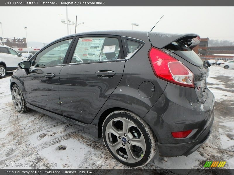 Magnetic / Charcoal Black 2018 Ford Fiesta ST Hatchback
