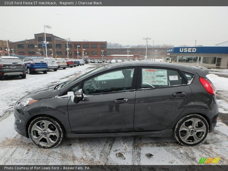 Magnetic / Charcoal Black 2018 Ford Fiesta ST Hatchback
