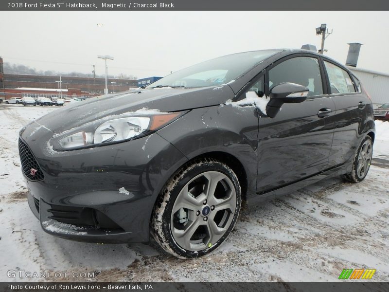Magnetic / Charcoal Black 2018 Ford Fiesta ST Hatchback