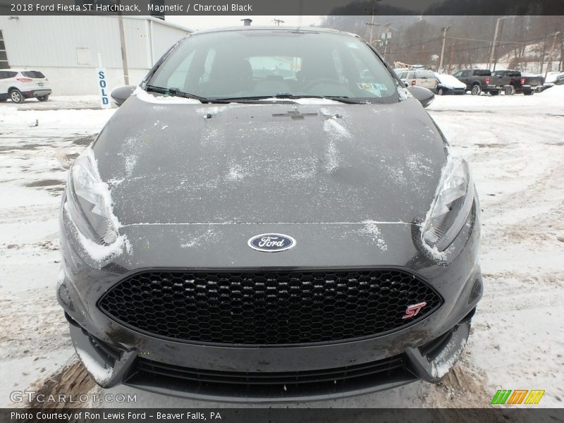 Magnetic / Charcoal Black 2018 Ford Fiesta ST Hatchback