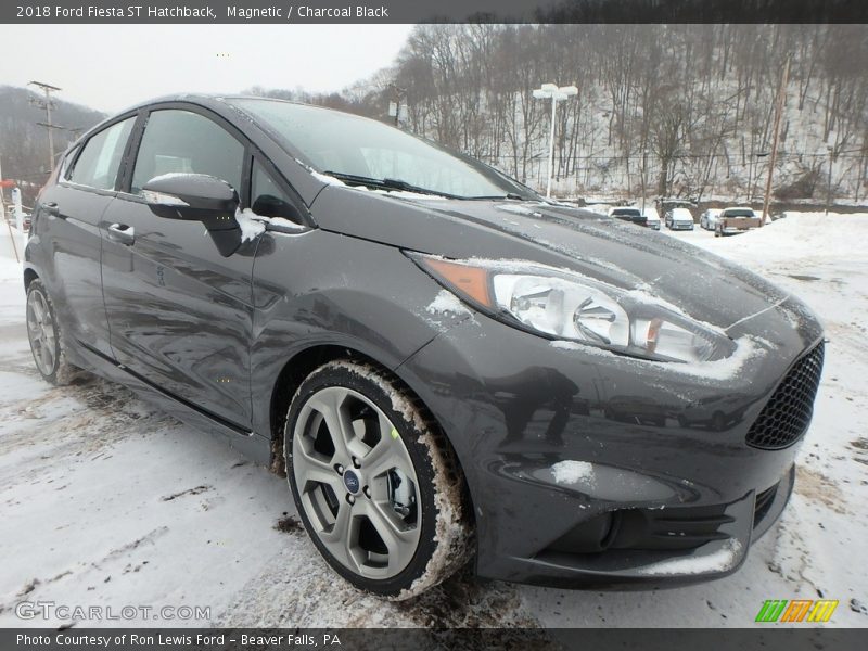 Magnetic / Charcoal Black 2018 Ford Fiesta ST Hatchback