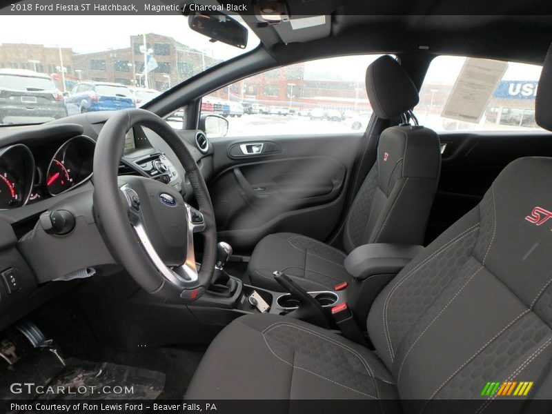 Magnetic / Charcoal Black 2018 Ford Fiesta ST Hatchback