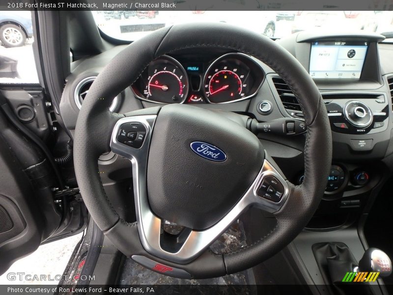 Magnetic / Charcoal Black 2018 Ford Fiesta ST Hatchback