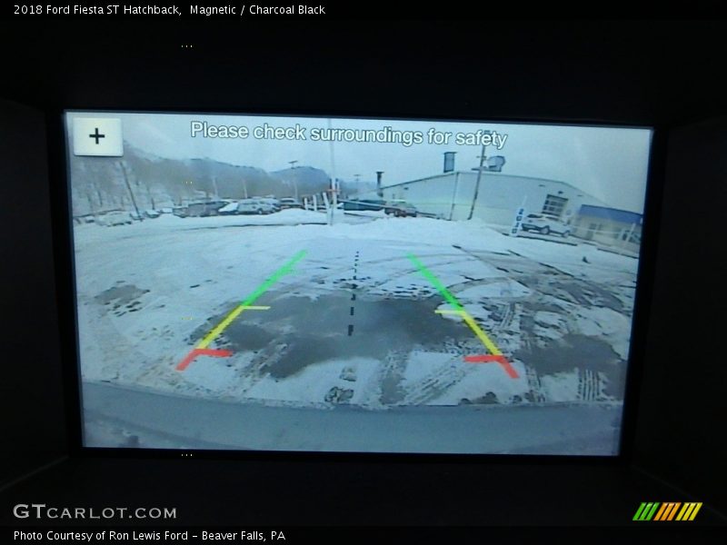 Magnetic / Charcoal Black 2018 Ford Fiesta ST Hatchback