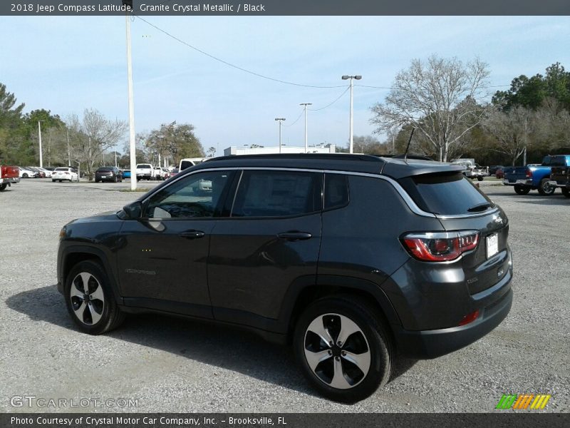 Granite Crystal Metallic / Black 2018 Jeep Compass Latitude