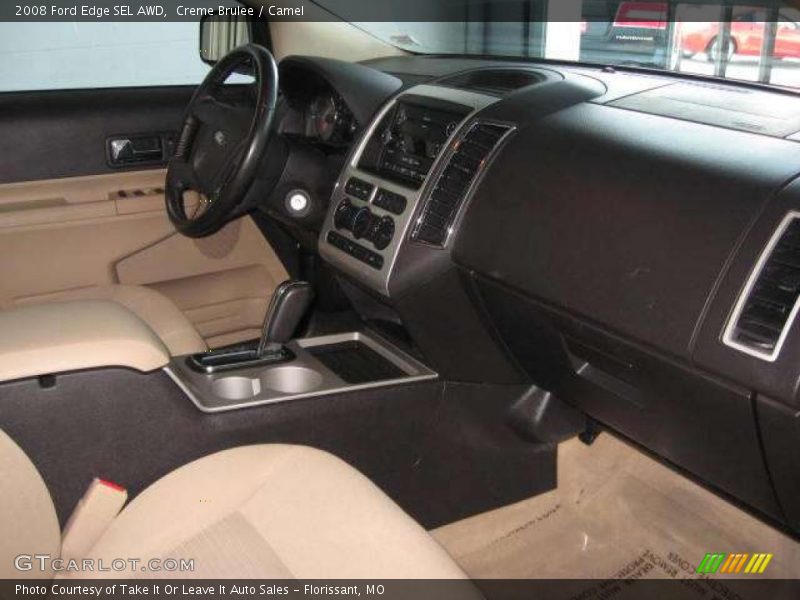 Creme Brulee / Camel 2008 Ford Edge SEL AWD