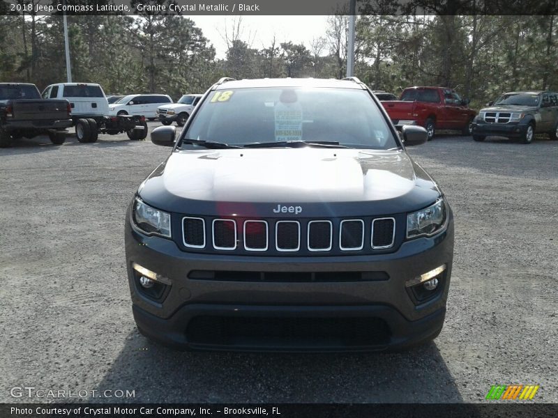 Granite Crystal Metallic / Black 2018 Jeep Compass Latitude
