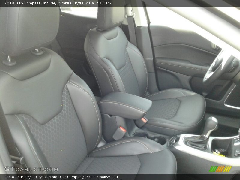 Granite Crystal Metallic / Black 2018 Jeep Compass Latitude