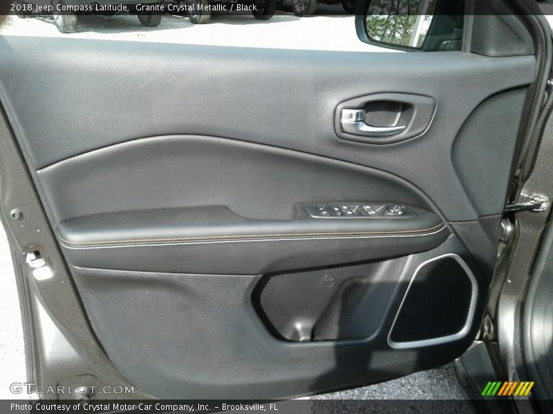 Granite Crystal Metallic / Black 2018 Jeep Compass Latitude