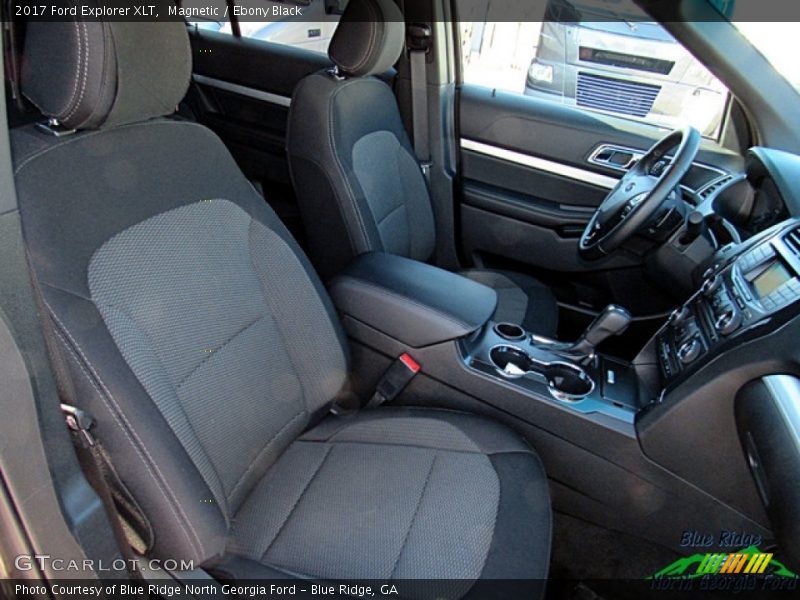 Magnetic / Ebony Black 2017 Ford Explorer XLT