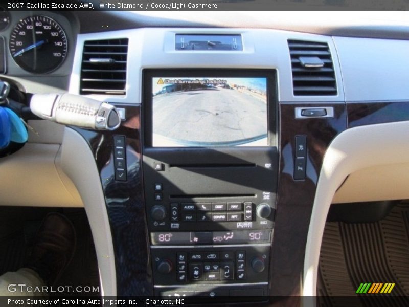 White Diamond / Cocoa/Light Cashmere 2007 Cadillac Escalade AWD