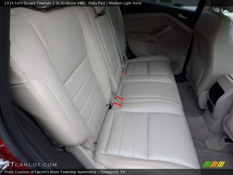 Ruby Red / Medium Light Stone 2014 Ford Escape Titanium 2.0L EcoBoost 4WD