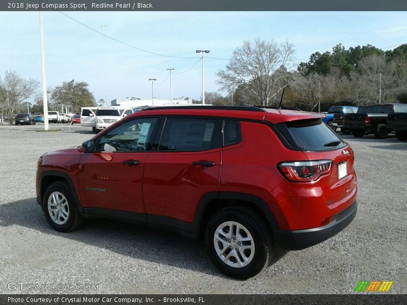Redline Pearl / Black 2018 Jeep Compass Sport