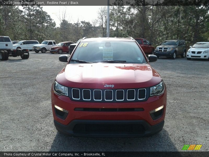 Redline Pearl / Black 2018 Jeep Compass Sport