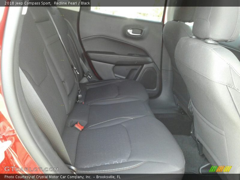 Redline Pearl / Black 2018 Jeep Compass Sport