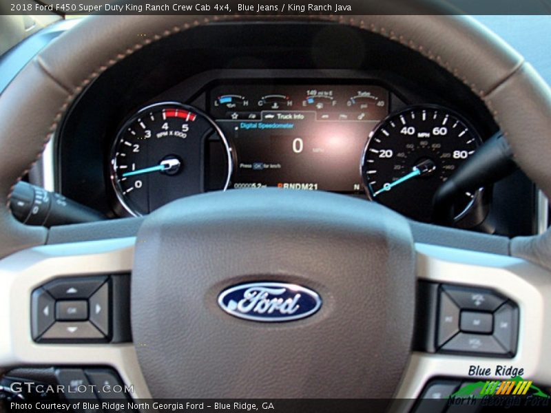 Blue Jeans / King Ranch Java 2018 Ford F450 Super Duty King Ranch Crew Cab 4x4