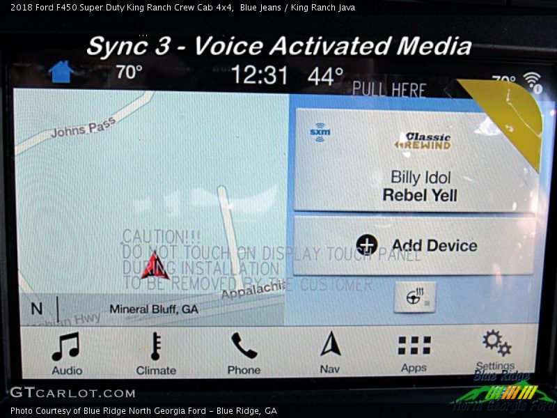 Blue Jeans / King Ranch Java 2018 Ford F450 Super Duty King Ranch Crew Cab 4x4