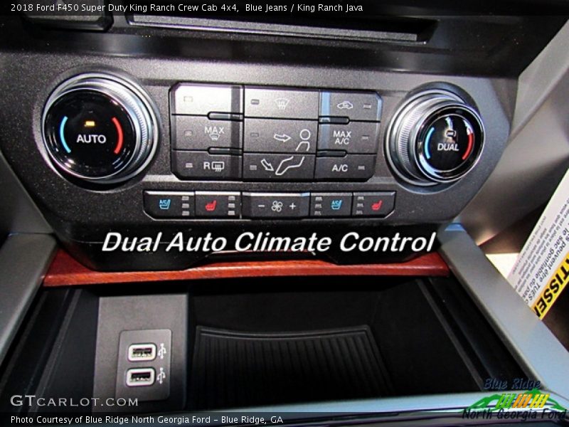 Blue Jeans / King Ranch Java 2018 Ford F450 Super Duty King Ranch Crew Cab 4x4