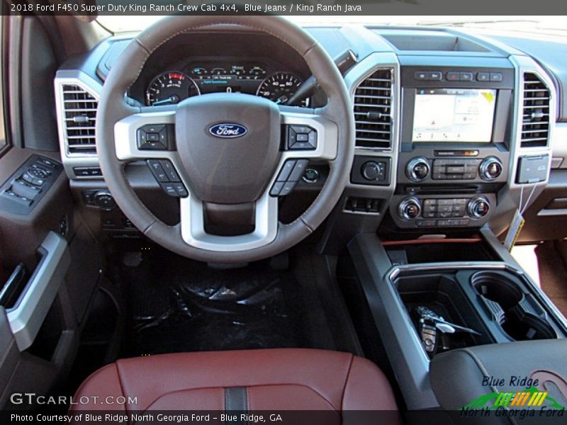 Blue Jeans / King Ranch Java 2018 Ford F450 Super Duty King Ranch Crew Cab 4x4