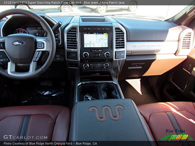 Blue Jeans / King Ranch Java 2018 Ford F450 Super Duty King Ranch Crew Cab 4x4