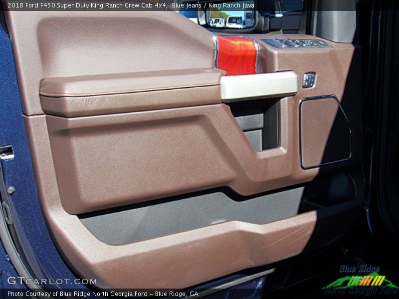 Blue Jeans / King Ranch Java 2018 Ford F450 Super Duty King Ranch Crew Cab 4x4