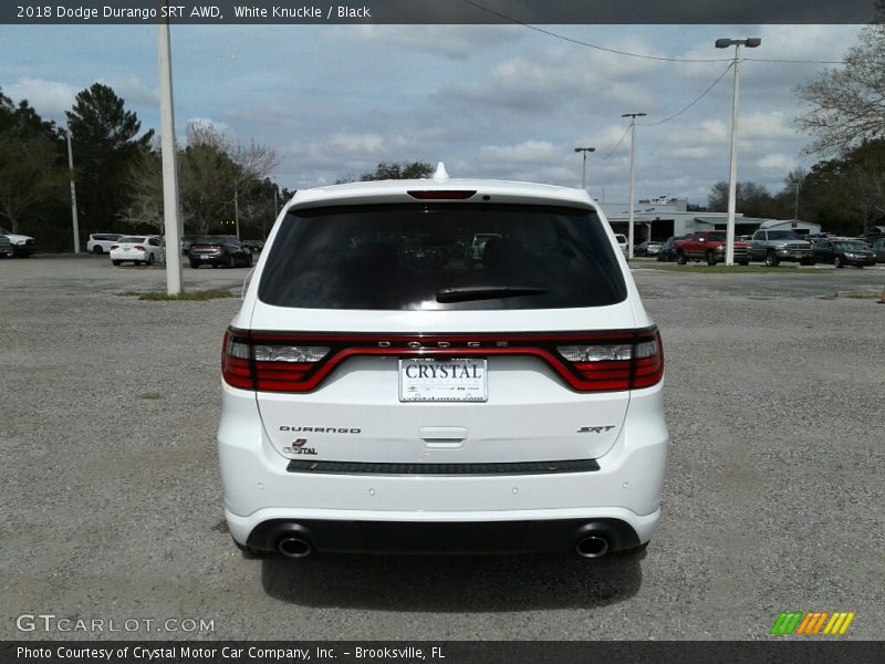 White Knuckle / Black 2018 Dodge Durango SRT AWD