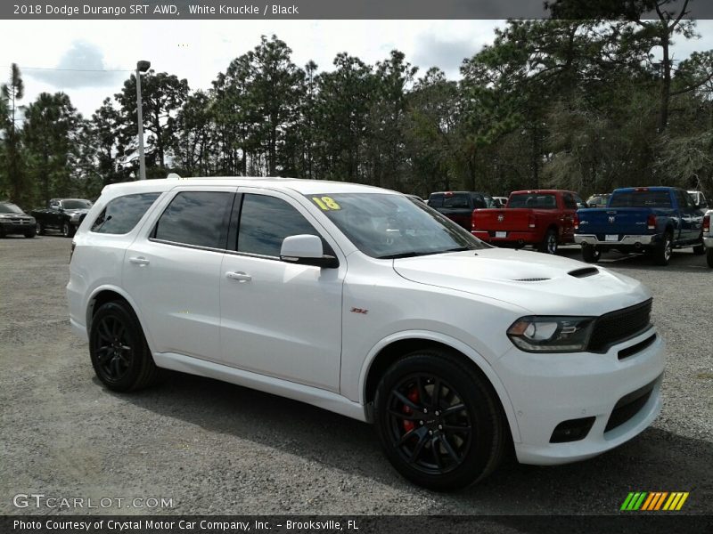 Front 3/4 View of 2018 Durango SRT AWD