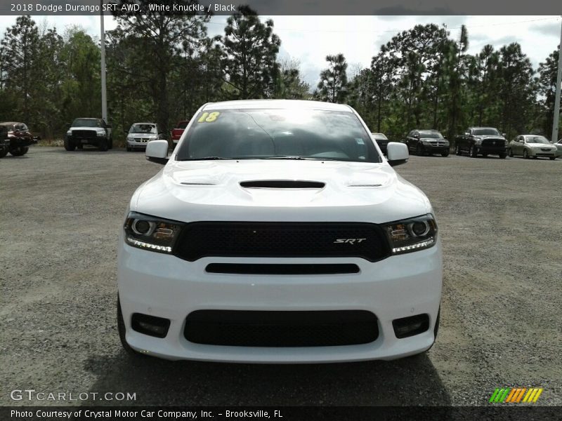 White Knuckle / Black 2018 Dodge Durango SRT AWD