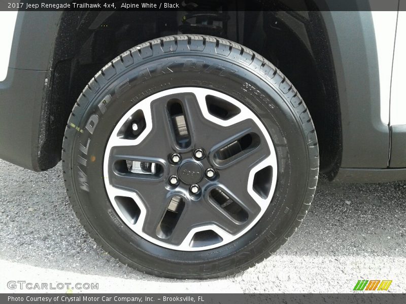 Alpine White / Black 2017 Jeep Renegade Trailhawk 4x4