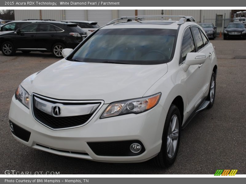 White Diamond Pearl / Parchment 2015 Acura RDX Technology