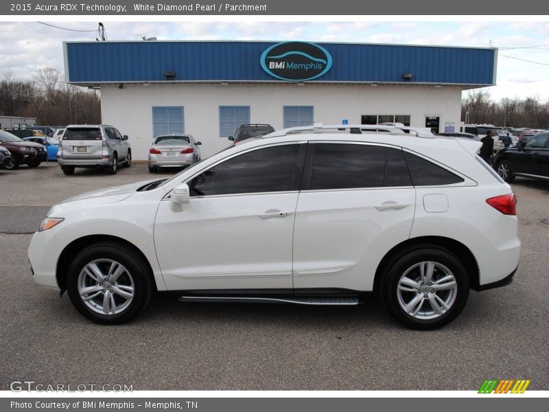 White Diamond Pearl / Parchment 2015 Acura RDX Technology