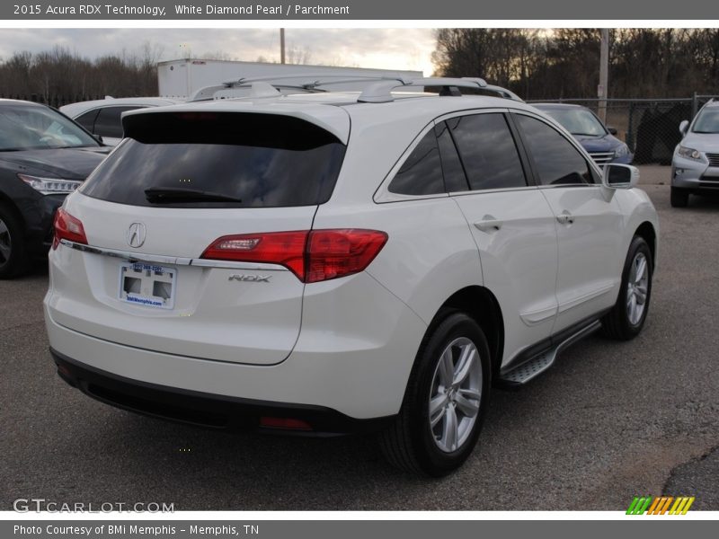 White Diamond Pearl / Parchment 2015 Acura RDX Technology