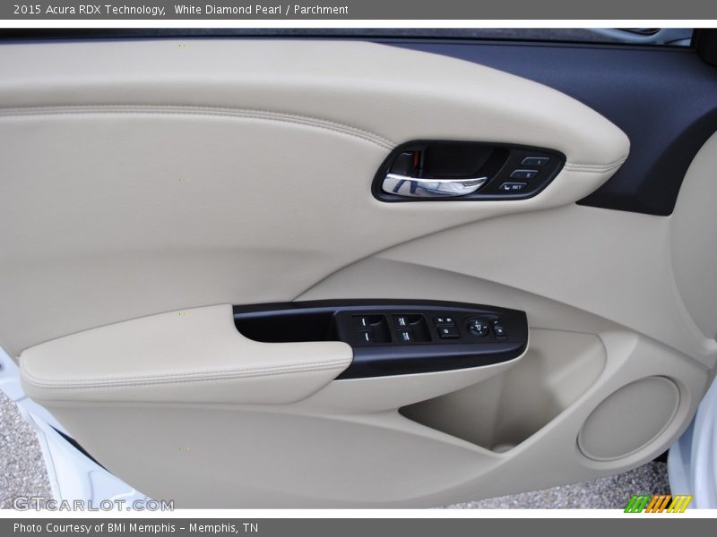 White Diamond Pearl / Parchment 2015 Acura RDX Technology