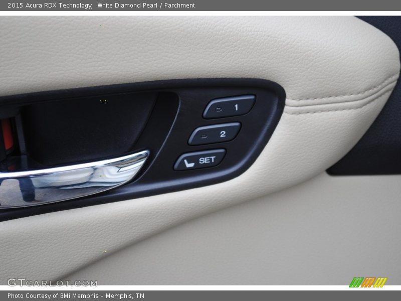 White Diamond Pearl / Parchment 2015 Acura RDX Technology