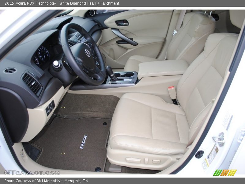 White Diamond Pearl / Parchment 2015 Acura RDX Technology