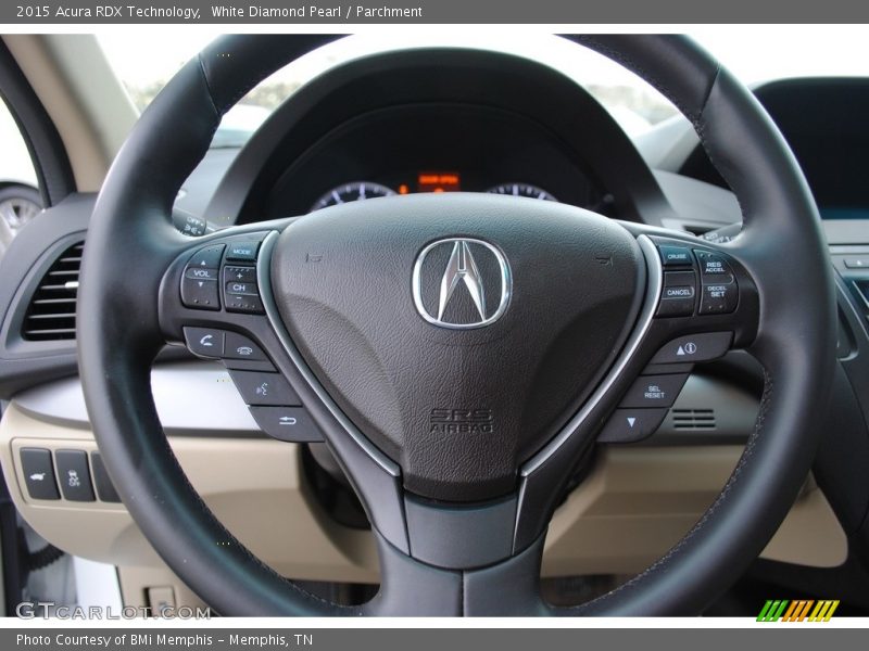 White Diamond Pearl / Parchment 2015 Acura RDX Technology