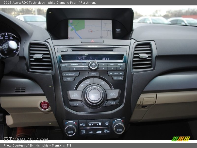 White Diamond Pearl / Parchment 2015 Acura RDX Technology