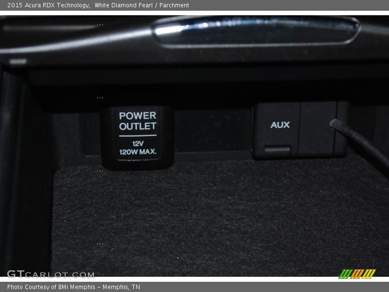 White Diamond Pearl / Parchment 2015 Acura RDX Technology