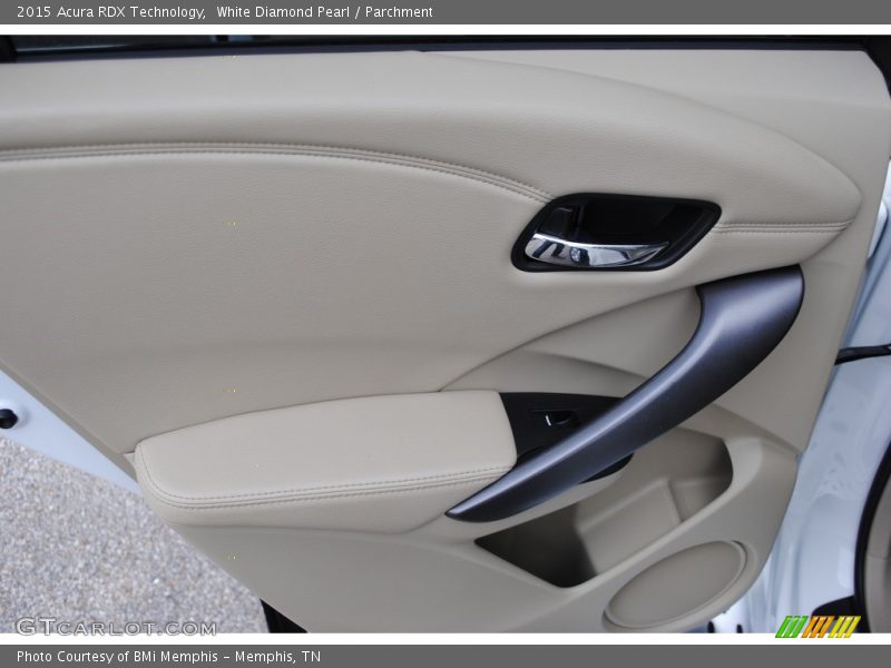 White Diamond Pearl / Parchment 2015 Acura RDX Technology