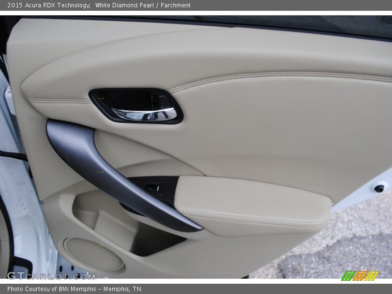 White Diamond Pearl / Parchment 2015 Acura RDX Technology