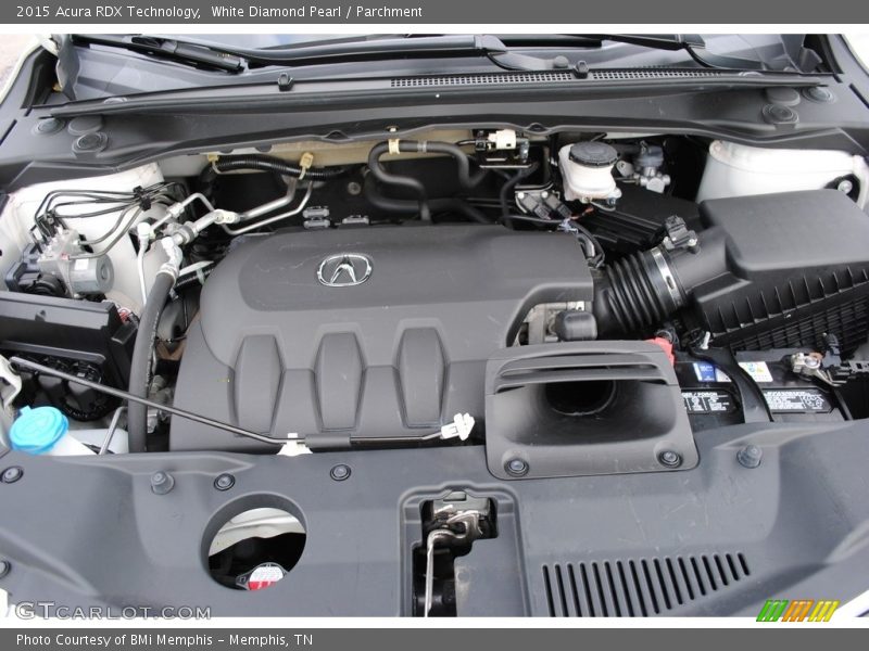 White Diamond Pearl / Parchment 2015 Acura RDX Technology