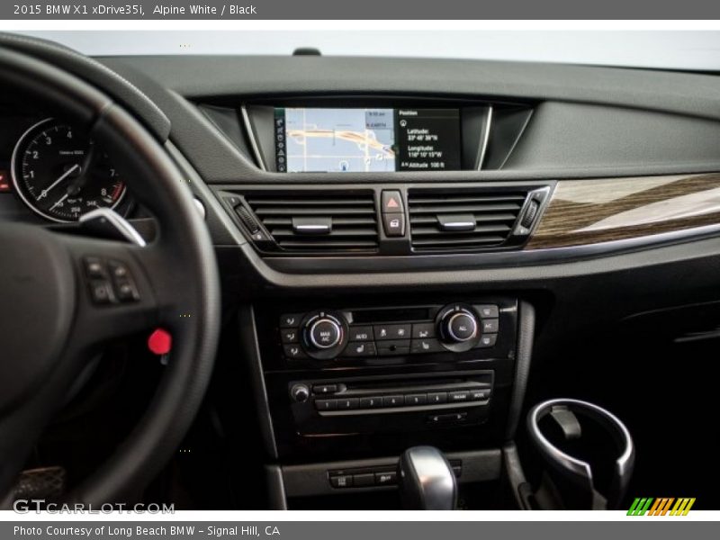 Alpine White / Black 2015 BMW X1 xDrive35i