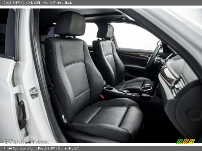 Alpine White / Black 2015 BMW X1 xDrive35i
