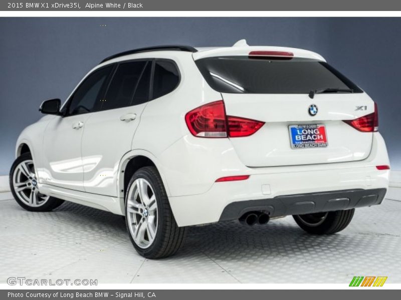 Alpine White / Black 2015 BMW X1 xDrive35i