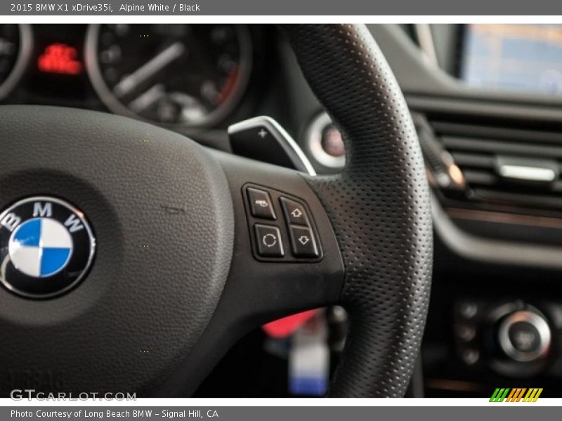 Alpine White / Black 2015 BMW X1 xDrive35i
