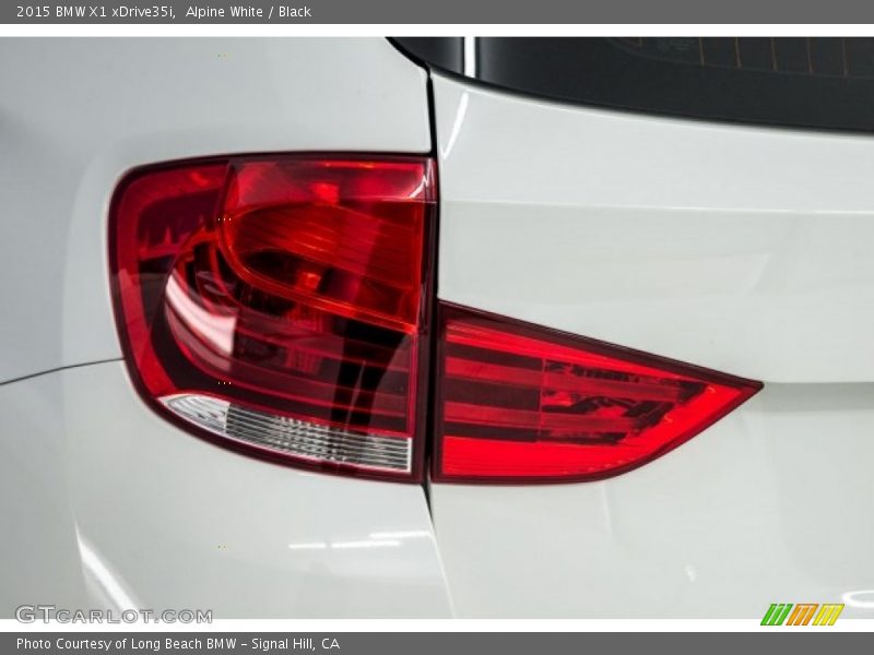 Alpine White / Black 2015 BMW X1 xDrive35i