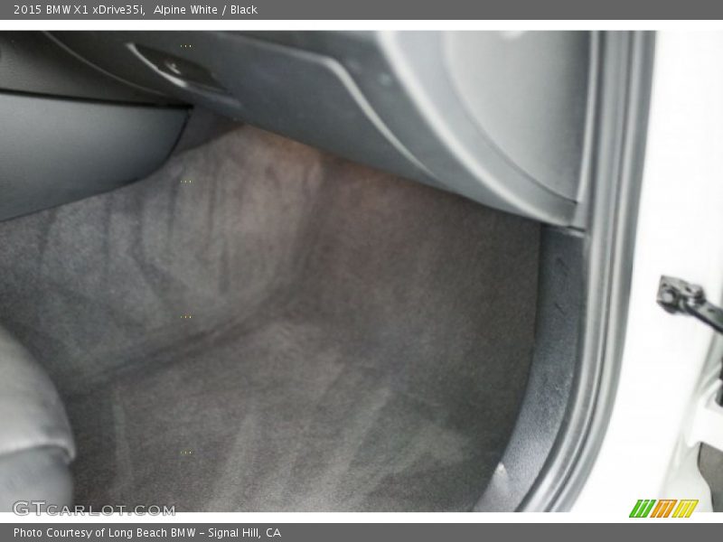 Alpine White / Black 2015 BMW X1 xDrive35i