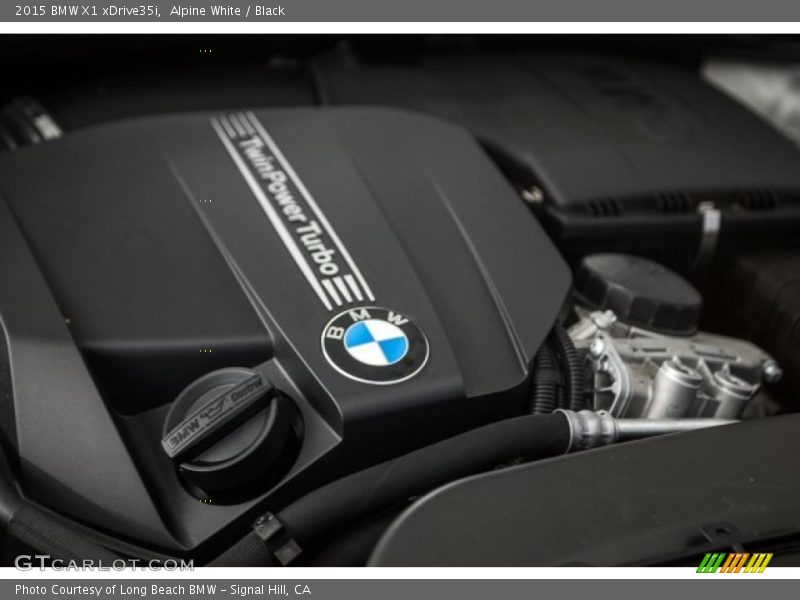 Alpine White / Black 2015 BMW X1 xDrive35i